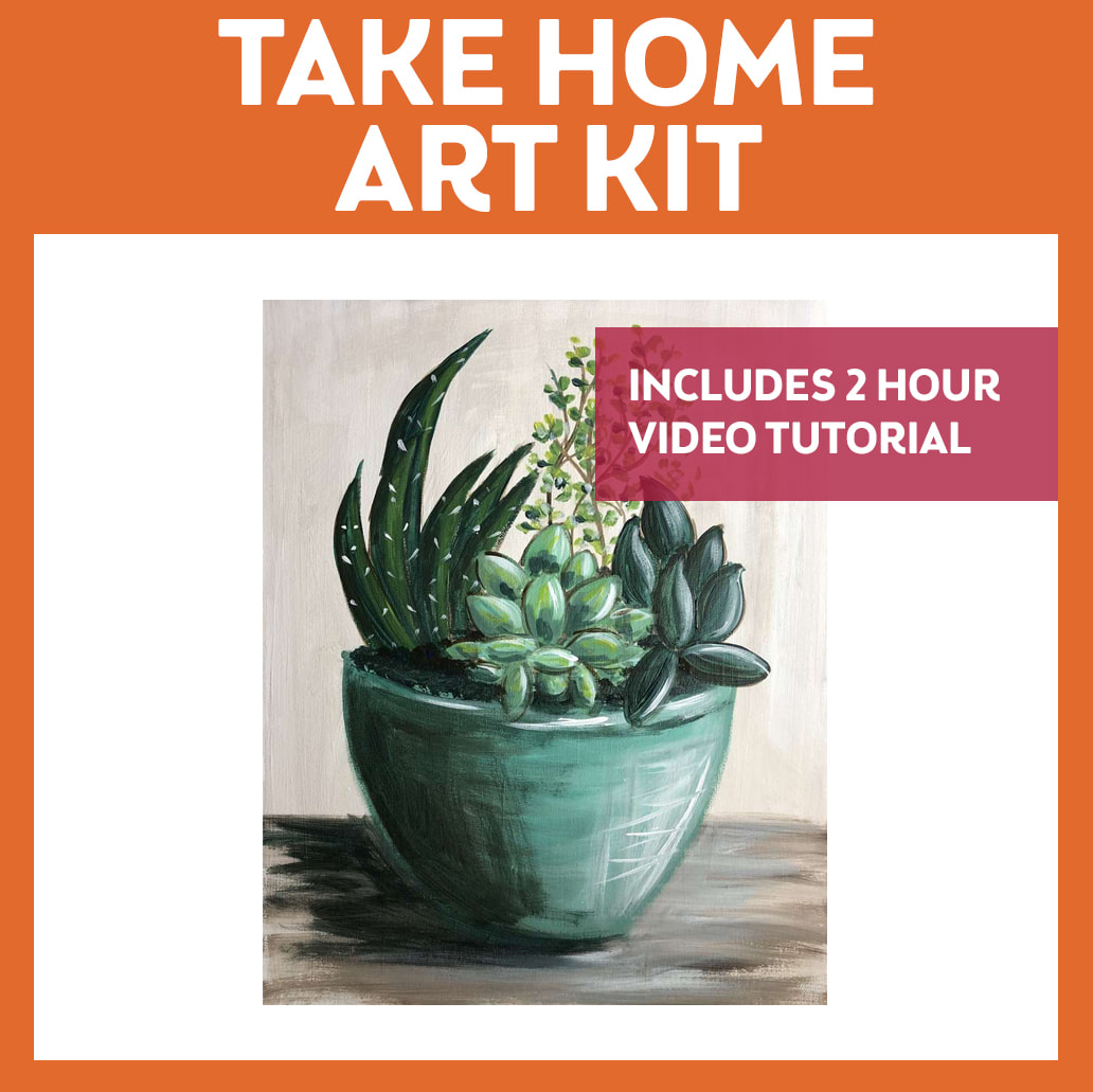 Kit with Video Tutorial-Sweet Succulents